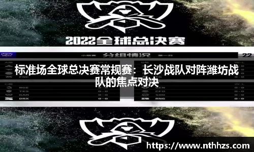标准场全球总决赛常规赛：长沙战队对阵潍坊战队的焦点对决